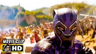 AVENGERS: INFINITY WAR Clip - "Wakanda War" + Trailer (2018) Marvel