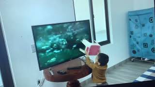 Cheetah Reacts To A Baby Destroying The TV