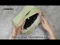 diy organizer tasche stoffkörbchen nähen