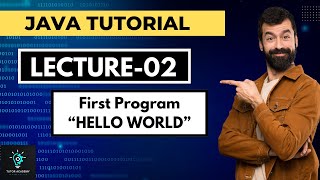 Java Tutorial For Beginners 2 - Writing First Program "Hello World" Step by Step Tutorial #java