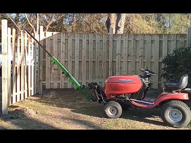 Home Built Tractor Attachments