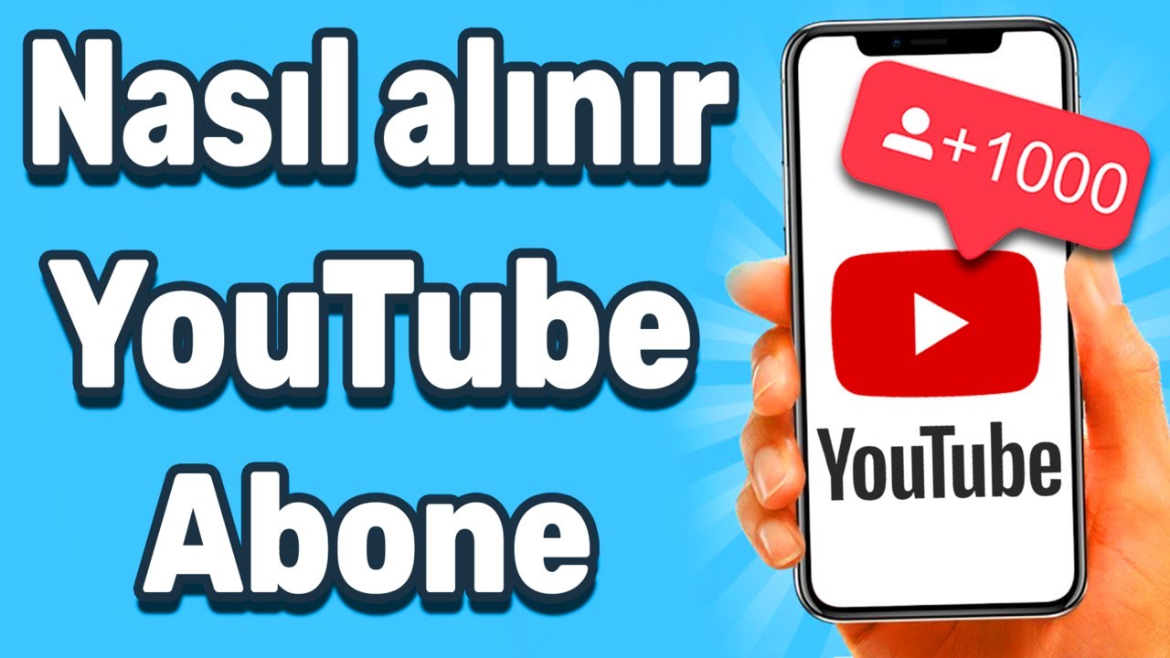 Abone Sayısı Arttırma Yöntemi Youtube