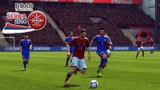 Denmark vs. Croatia | Road To World Cup Serbia 2014 | FIFA 14