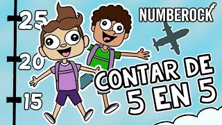 Contar de 5 en 5 | Canciónes Matematicas Para Niños