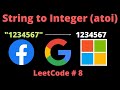 STRING TO INTEGER (ATOI) | PYTHON | LEETCODE # 8