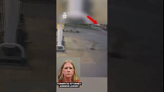 Former US attorney charged with hit-and-run as crash caught on camera