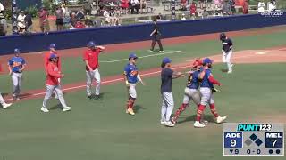 Todd Van Steensel sets the all-time Australian Baseball League saves record