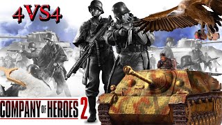 Company of Heroes 2, 3vs3 # ChouanB, Draignn