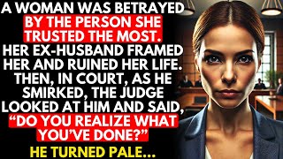 My ex-husband forged documents to ruin me, but in court, the truth came out…