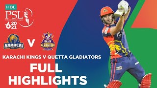 HBL PSL 6:Short Highlights | Karachi Kings vs Quetta Gladiators | Match 1 |Sports Talk.
