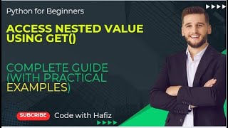 Safely Access Nested Dictionaries in Python using .get() | Python Tips for Interviews | Learn python