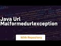 java url malformedurlexception