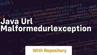 java url malformedurlexception