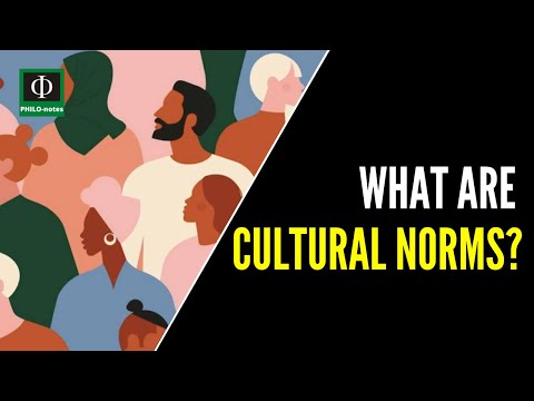 What are some examples of cultural norms?