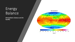 IEA501 Radiative Transfer Energy Balance