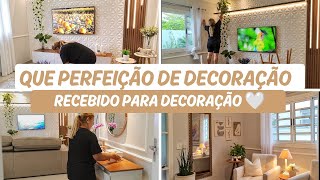 QUE PERFEIÇÃO DE DECORAÇÃO/ RECEBIDO PARA DECORAÇÃO/ SALA LIMPA