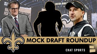 New Orleans Saints Mock Draft Roundup Ft. Mel Kiper Mock Draft 3.0, Daniel Jeremiah | Saints Rumors
