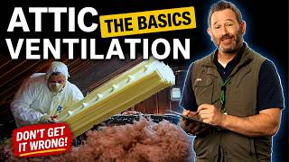 Baffles for Attic Ventilation - How Much Do You Need? (Formula In Video!)