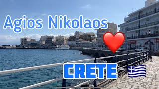 GREECE 🇬🇷  beauty: Agios Nikolaos in Crete 🇬🇷