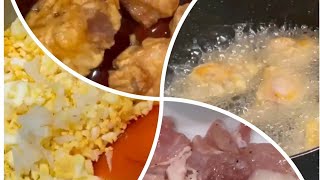 Cooking Chicken Namban #japanesefood #japan#wow #oishisou @PeopleVsFood  @ZachChoi @Jane_asmr