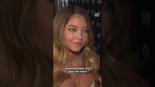 Sydney Sweeney deflects American Eagle jeans ad question
