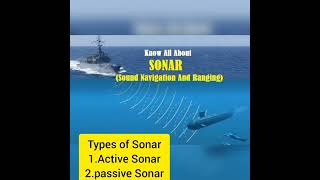 sonar [sound navigation and ranging]