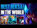 BEST REK'SAI IN THE WORLD PLAYS 13.11 REK'SAI | CHALLENGER REK'SAI JUNGLE GAMEPLAY | S13