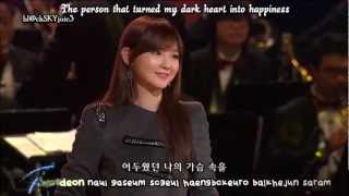 Davichi - Hot Stuff LIVE [eng sub+kara roman]