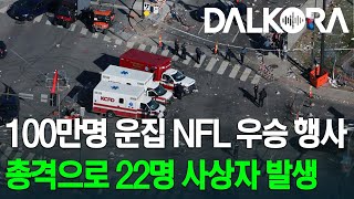 NFL 슈퍼볼 우승 축하 행사에서 총격, 20명 넘는 사상자 발생