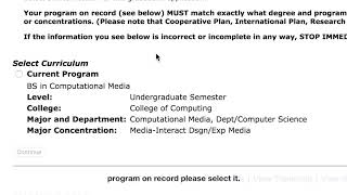 Online Application for Graduation
