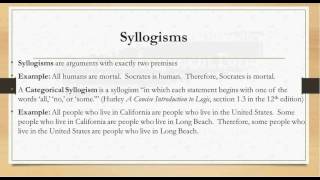 1.3 Deductive Argument Forms