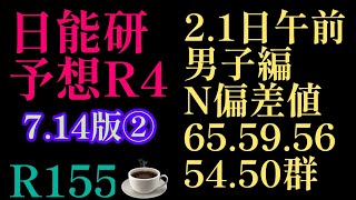 2023年R 155！「日能研予想R4（7.14版）第2弾は男子編！偏差値群に分けてのRコメント！海城、慶應普通部、サレジオ学院、攻玉社、城北など#日能研 #中学受験#四谷大塚 #偏差値