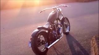 AJS 500cc bobber