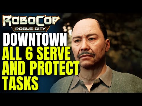 Downtown All 6 Serve and Protect Violations Robocop Rogue City – Downtown Violations