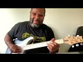 guitar lesson on how to play “d is for denny” from my new record