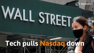 Tech pulls Nasdaq, S&P 500 down as Treasury yields rise
