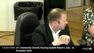 24.03.21 - Item 14 - Community (Social) Housing Update Report 1 July - 31 December 2020