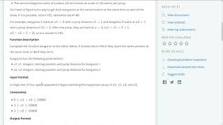Hackerrank Kangaroo Problem Java Solution