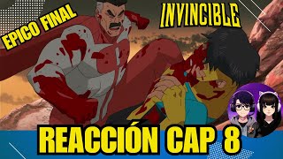 SANGRIENTO Y EPICO FINAL - REACCIÓN A INVENCIBLE CAP 8