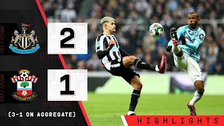 HIGHLIGHTS: Newcastle 2-1 Southampton | Carabao Cup
