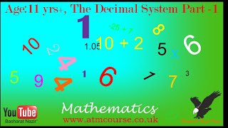 VID#712 Age;11 yrs+, The Decimal System Exercise on Managing Units Part 1