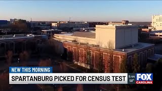 Spartanburg chosen for 2026 census test