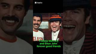 Freddie Mercury and Elton John forever good friends #music #rock #freddiemercury #eltonjohn #fyp