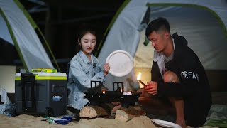 我们相爱吧之爱有天意 EP11 宇宙CP甜蜜露营 烤串组合诞生 周冬雨要给余文乐买金链 160529