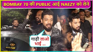 Naezy The Baa's Friend \u0026 Fans Excited To Take Him Home Post Bigg Boss OTT 3 Finale | Bombay 70