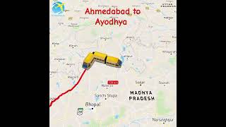 Ahmedabad #explore #travel #train #trending #india #ayodhya #rammandir #shortsfeed #peace #ram