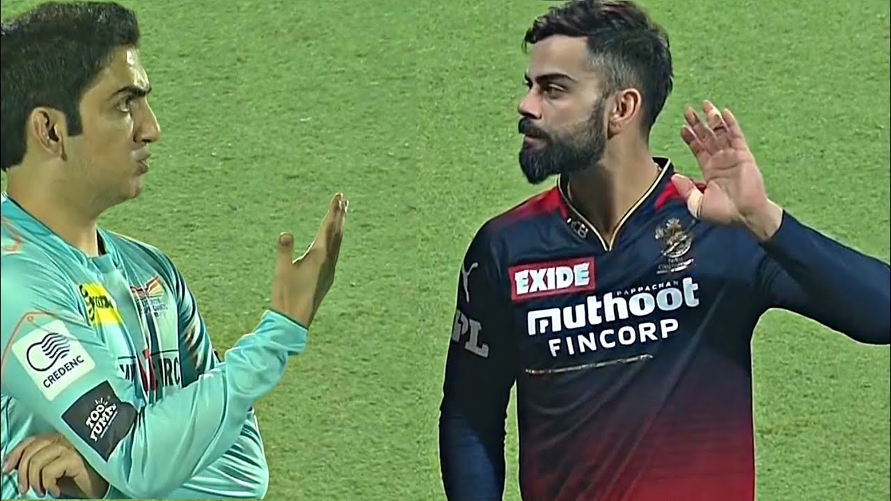 Virat Kohli And Gautam Gambhir Fight Reason