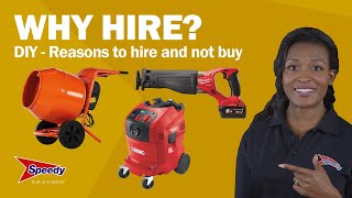 Why it’s good to hire power tools | Speedy Services