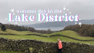 autumn day in the Lake District: Orrest Head, swimming in Windermere, fall leaves