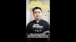 DAY 24: Daily Devotion with Fr. Fiel Pareja | Season 4